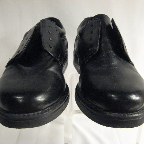 LITTLE BOYS BLACK DRESS SHOES - SIZE 11 - Picture 6 of 7